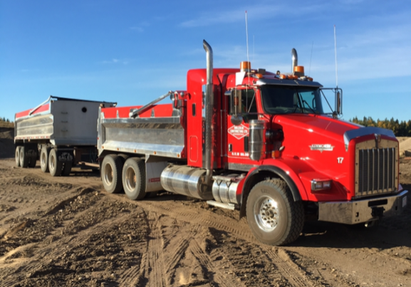 Malcolm Contracting Truck and Hauler